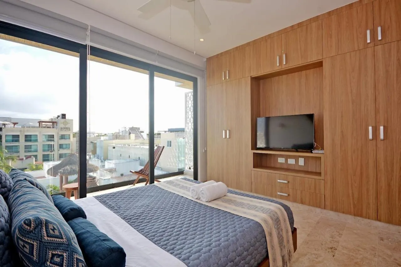 Amazing Apartment In Playa Rooftop Pool Gym By Yeah 普拉亚卡门